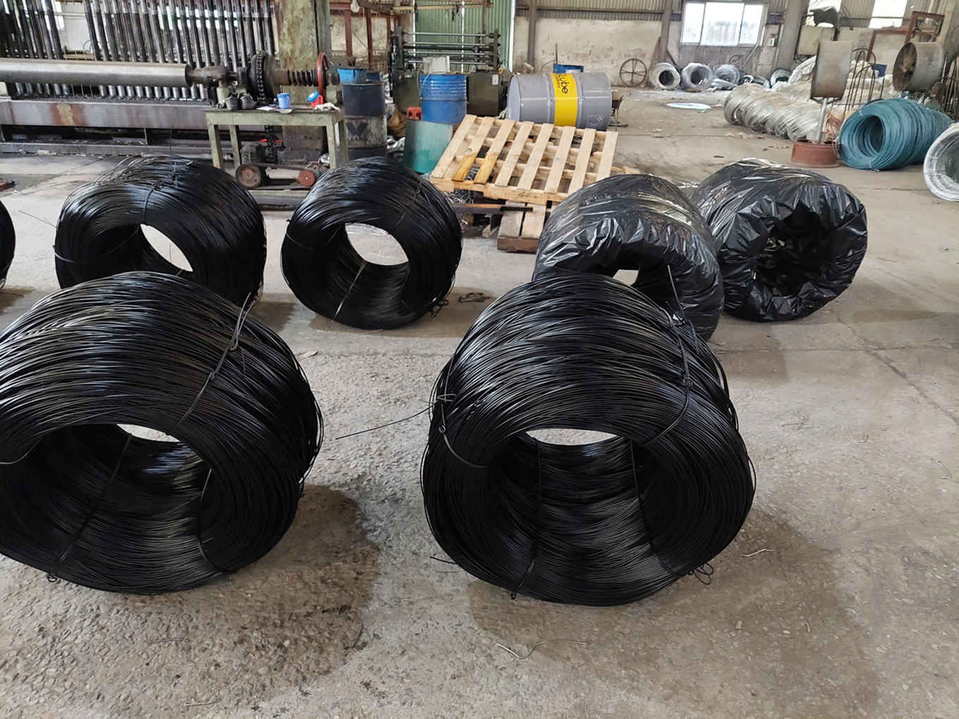 Dây thép bọc nhựa 1